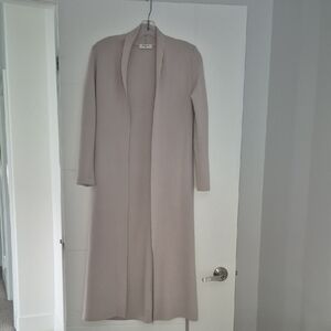 Babaton Cream Knit Cardigan Long Size XXS